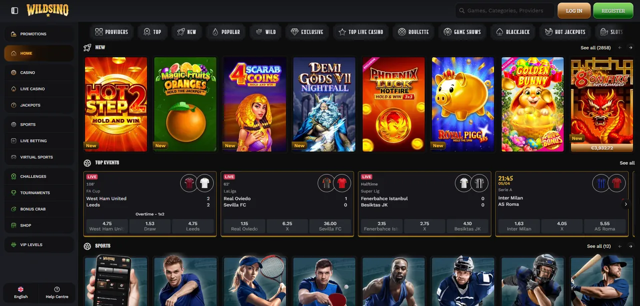 Wildsino Casino - Oficiální Recenze 2026 Casino